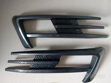 Coppia Inserti Fendinebbia Carbon Look GOLF 7