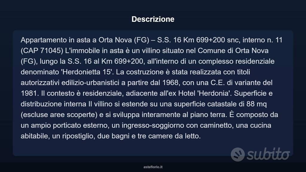 Appartamento – Orta Nova, Foggia - Vista 4