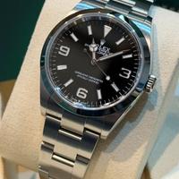 Rolex Explorer 1 Nuovo 2025 36mm 124270 Completo