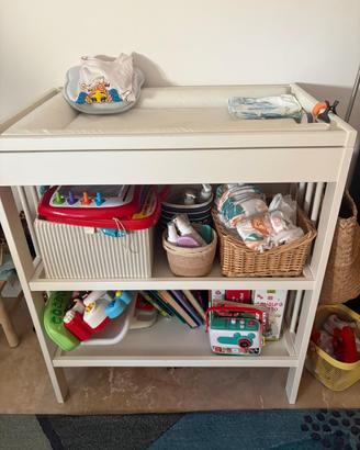 Fasciatoio ikea + mangiapannolini