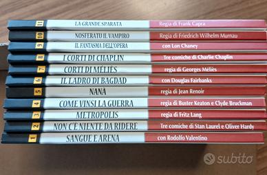 Set n. 11 DVD "Sounds for Silence" - Cinema Muto