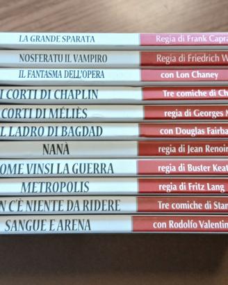 Set n. 11 DVD "Sounds for Silence" - Cinema Muto
