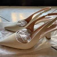 Decollete taglia 38 avorio - nuove mai usate.