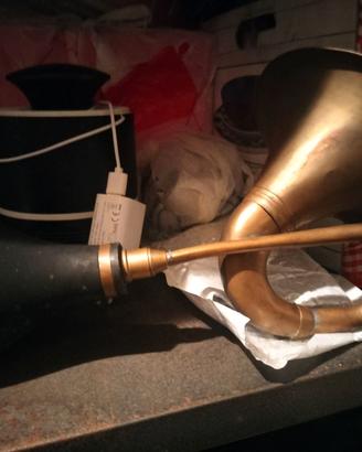 Tromba a mano del 1900