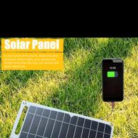 caricabatterie solare con porta USB 10 watt