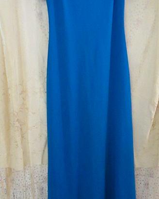 Vestito da sera azzurro originale anni 60