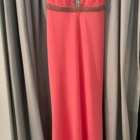 Abito lungo con inserti tg 42