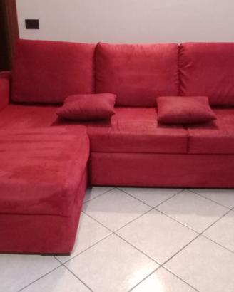 Divano letto con contenitore