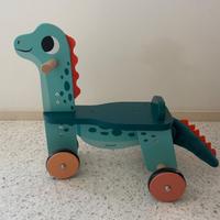 Janod - Cavalcabile Dinosauro Portosauro in Legno