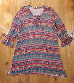 Copricostume vestito mare batik Ysabel Mora L 44