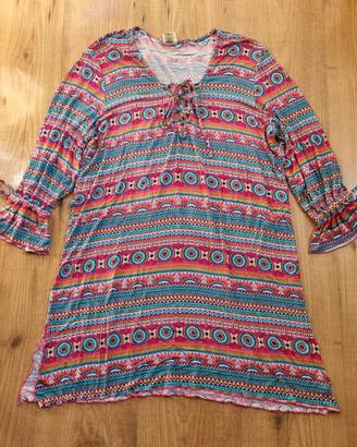 Copricostume vestito mare batik Ysabel Mora L 44