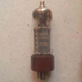 Valvola Termoionica Vintage Philips Miniwatt PL36