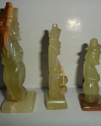 Sculture in pietra naturale giada
