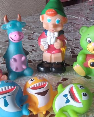 set pupazzi 