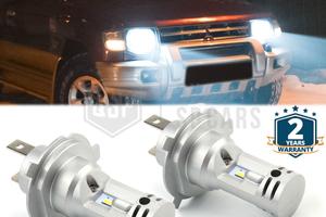 Kit LED H4 per Fari MITSUBISHI PAJERO Luce Bianca