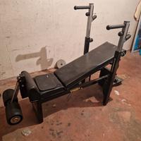 home gym panca manubri sbarra technogyo 