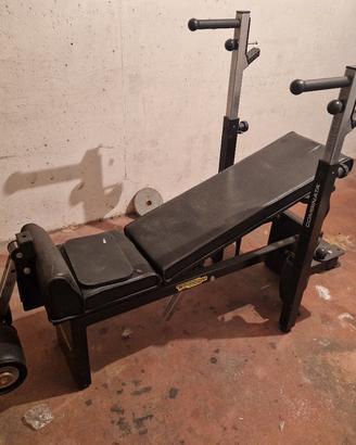 home gym panca manubri sbarra technogyo 