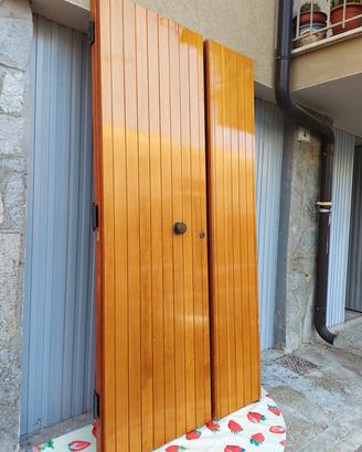 Porta in legno Douglas