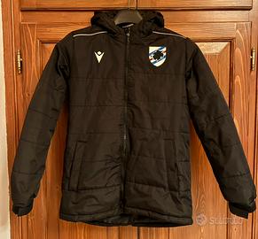 Piumino Sampdoria XS nero. Misure 65x48.Usato poco