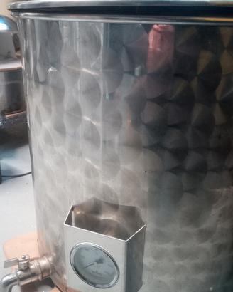 pentola produzione di birra  homebrew 