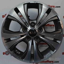 4 Cerchi da 16' in Lega - Kia - Ceed Pro Venga Ix2