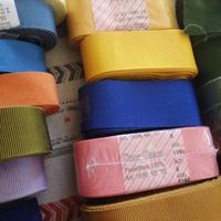 Gros grain varie misure e colori 6 euro a bobina 