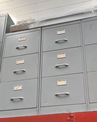 Stock Schedari / Classificatori Metallici da Uffic