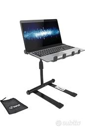 Pyle Professional DJ Laptop Stand Nero