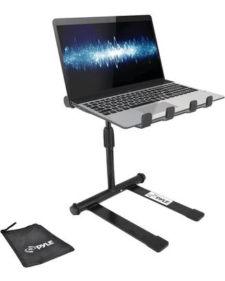 Pyle Professional DJ Laptop Stand Nero