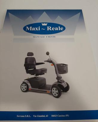 Sedia a rotelle elettrica
