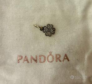 Charm Pandora Quadrifoglio Portafortuna