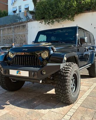 Jeep Wrangler 2.8 crd Unlimited Sahara 200 cv auto