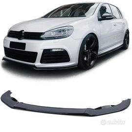 Vw Golf 6 R lip sotto paraurti anteriore nero
