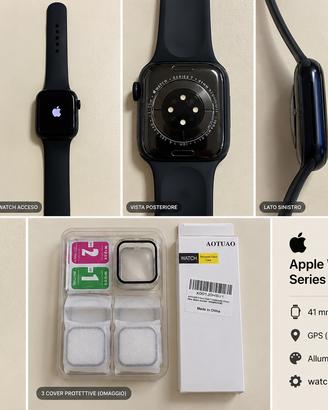 Apple Watch Series 7 GPS 41 mm Mezzanotte