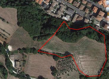 Terreno agricolo panoramico