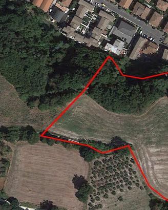 Terreno agricolo panoramico