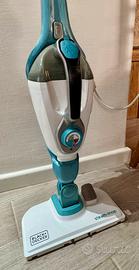 Scopa a vapore Black+Decker Steam-mop 17 accessori