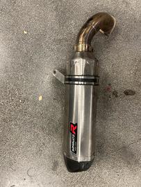 Scarico terminale Aprilia caponord 1200