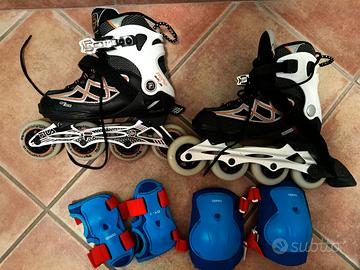 Set completo pattini rollerblade Fila