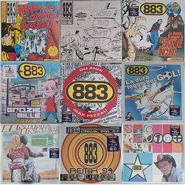Vinili 883: 9 album in vinile NUOVI