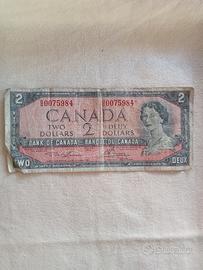 banconota 2 dollari canadesi 