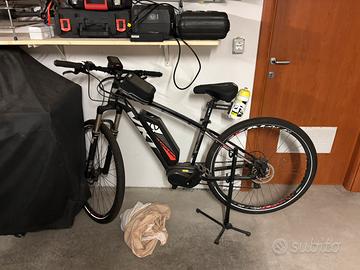 bicicletta elettrica vektor