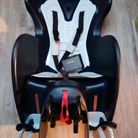 seggiolino per bicicletta con porta pacchi