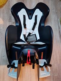 seggiolino per bicicletta con porta pacchi