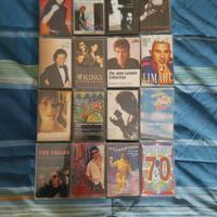 Lotto di 16 musicassette Pop-Rock internazionale