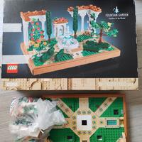Lego 10359 Il giardino della fontana