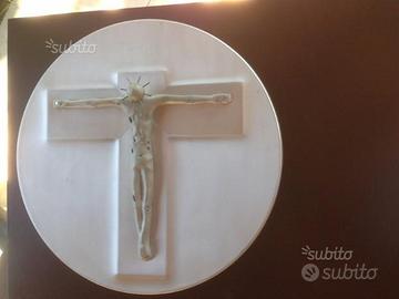Scultura Salvatore Giunta Cristo su croce