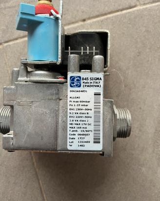 Valvola riduzione gas metano sit 845 sigma