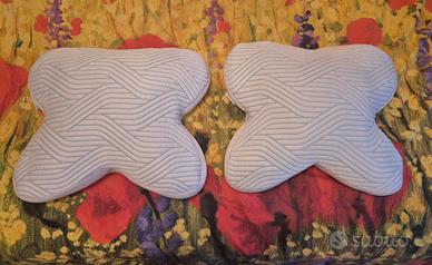 Coppia fodere originali TEMPUR ombracio farfalla 