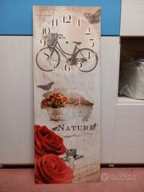 Pannello per orologio stile shabby schic